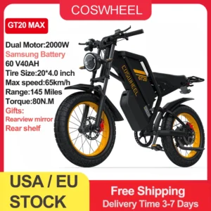 Electric bike for Adult 2000W 60V Off-Road Motorcycle