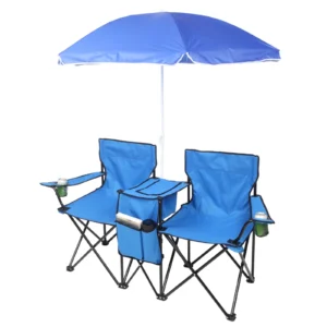 Outdoor Camping 2-person Chair Portable Folding